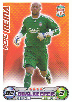 Pepe Reina Liverpool 2008/09 Topps Match Attax #145